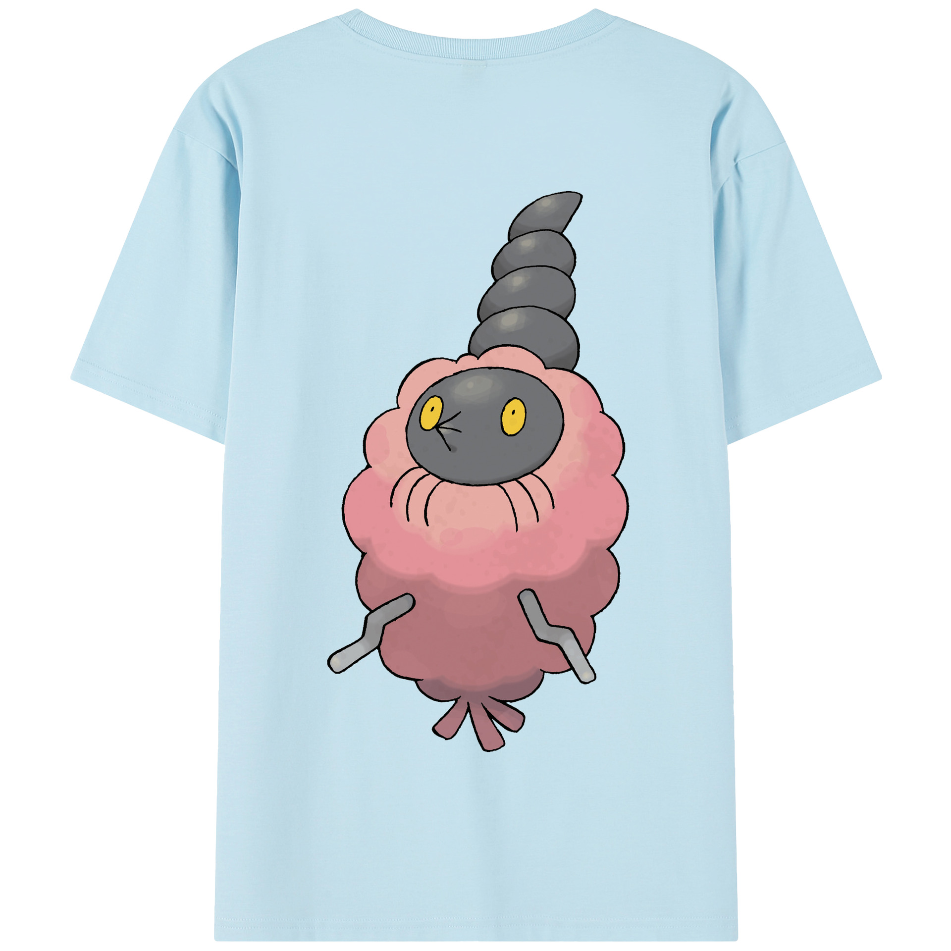 （画像用） ポケットモンスター Pokémon 綿100％半袖Tシャツ（背面プリント）
